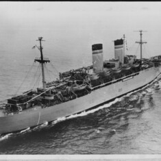 1952. USNS General John Pope (T- AP-110).  Troop ship that Dad rode back to the states on after his Korean service.