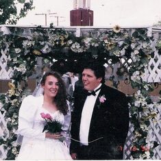 our beautiful wedding in 1995