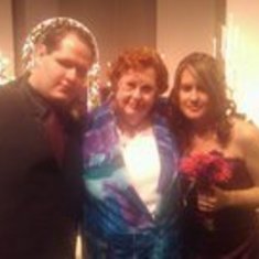 Billy Amy and Grandma Joy at my Wedding