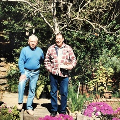 Mike and his brother Dick - 2001