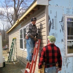Ray working at a Habitat home2