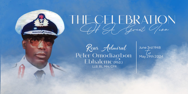 Rear Admiral Peter Omodiagbon Ebhaleme
