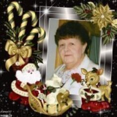 Remembering you mama at Christmas Time. I Love you