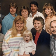 Oklahoma family picture, Christmas a long time ago :)