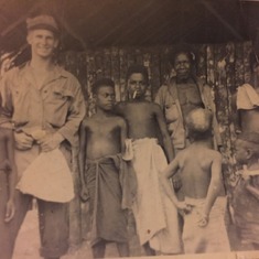Red in The Phillipines (he loved the people there)
