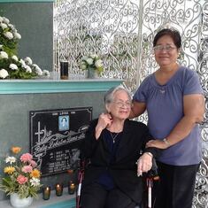 Inday Rema (our 2nd cuz) with Nanay