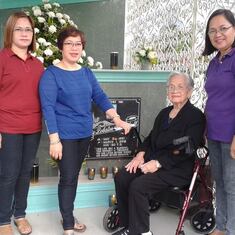 Pane, Jutes and Jacque with Nanay