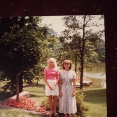 Renee and Lisa, 1981
