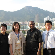 Rene visiting Alliance Global Serve in Hong Kong