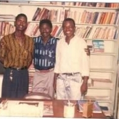 René,  Pastor Adama Diouf, Pastor Amet Fall 