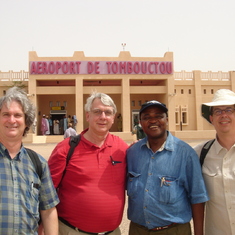 With PI donors on a visit to Timbuktu, Mali