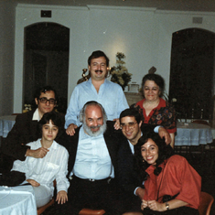 with Rabbi Shlomo Carliback who visited him in Brasil