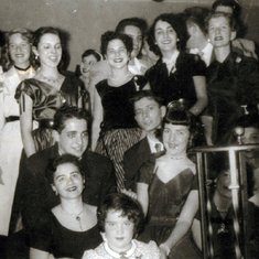 Sweet sixteen of Erella- Reuven's wife of 60 years. In the front is Sarah- Erella's sister. 