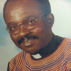 Rev. Dr. David S. Gana loved the uniqueness of his culture and blended it with his pastoral shirt.