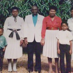 The Pastor and his family