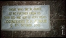 Papa's memorial plaque