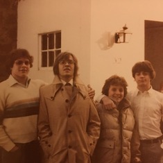 Johnson Family at The Manse 80's