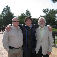 3 generations at Jarrid's graduation.