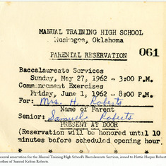 1962 Manual Training HS baccalaureate ticket (300dpi)