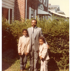 Dad, Franklin, & Sam Jr in suits 1982 (5x7 800dpi)