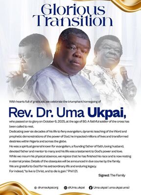 Rev. Dr. Uma Ukpai