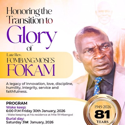 Rev. Fombang Moses Fokam