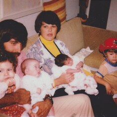 Uncle Richie, Nicole, Danielle, Auntie Merrilee, Kindra, Todd