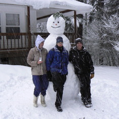 Mill A snowman
