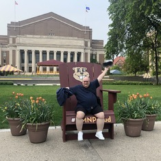 Having fun after the RHESSI workshop in May 2019 at the University of Minnesota