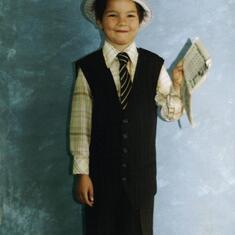 1988. Dress up day at Cubs. Off to the races for Melbourne Cup Day.