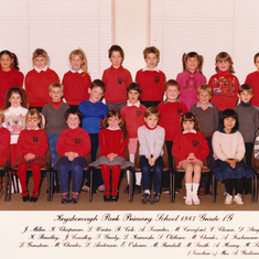 1987 Grade 1 Keysborough Park Primary School.