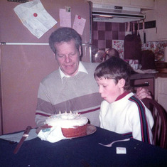 Celebrating Jamie's birthday