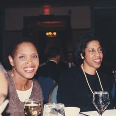 Sharon and Teri at 1999 Men's Christmas Gala