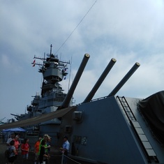 Being for Iowa, this is the USS Iowa.