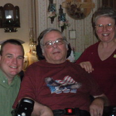 Dad, Margie and Eric April 2009