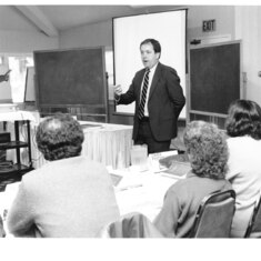 Teaching Executive Education in Olympia, WA Circa1985