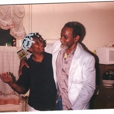 Aunty Kay and her father, Richard when he first arrived to Paterson,NJ
