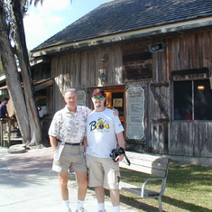 Tim and Dad at Sugar Mill
