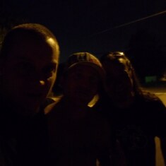Kinda dark,Me,Rick and Greg....