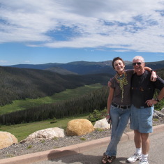 July, 2015 -- at the watershed in the Rocky Mountains, Colorado