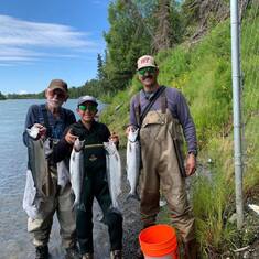 3 generations of salmon fishers