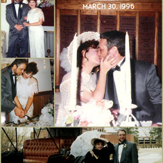 The marriage of Rick and Jeanne on March 30, 1996