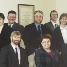 Rick was our fearless leader when the UNK Psychology Department won the University-wide OTDA award.