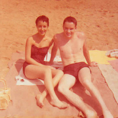 Honeymoon in Hopewell VA 1957
