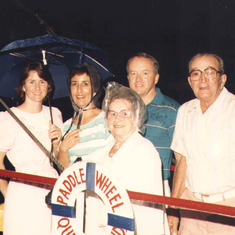 Paddle Wheel Trip with Dick's Parents 1987