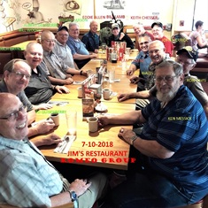 ROMEO Group (Retired Old Men Eating Out). We'll hear that HEARTY laugh once more when we meet again!