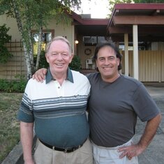 Richard & brother Greg Mattoon, Oregon, Aug 2007