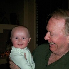 Chazzy Bear sure Loved his Great Uncle Richard