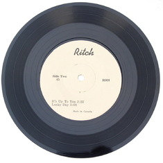 "Ritch", Tio's 45 record
