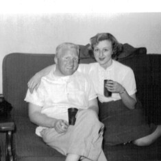 Richard Taylor and Diane Taylor Circa 1954